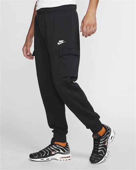 nike fleece cargo pants